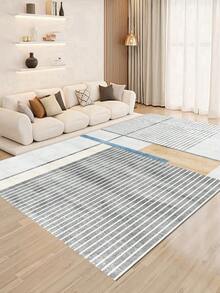 Alfombra decorativa de estilo minimalista para interiores, nueva alfombra de terciopelo de felpa corta, alfombra para sala de estar, alfombra para sofá, alfombra para dormitorio, alfombra antideslizante para mesita de noche, alfombra para comedor y cocina, almohadilla para silla de oficina, felpudo de entrada, manta para picnic al aire libre, alfombrilla suave para gateo de bebés, manta de camping al aire libre