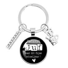 1 件玻璃教师钥匙扣，适合最可爱的老师，教师感谢礼物学校汽车配件可爱哥特 Y2k