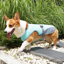 Gilet de rafraîchissement pour chien pour l'été, chemises légères et respirantes pour chien, chemises sans manches de protection solaire pour chien, chiots, vêtements pour animaux de compagnie
