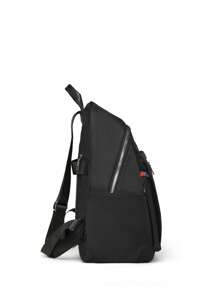 1 Pieza Mochila con múltiples bolsillos, casual y combinable, para estudiantes de escuela secundaria y universidad, mochila escolar, mochila de ocio y viaje para uso diario, con diseño de correa para equipaje, mochila versátil y de doble uso para el transporte