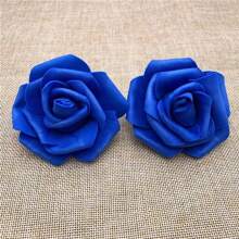 15pcs/20pcs/25pcs/30pcs/50pcs 7cm Diameter Artificial Foam Flower For DIY Party Decoration