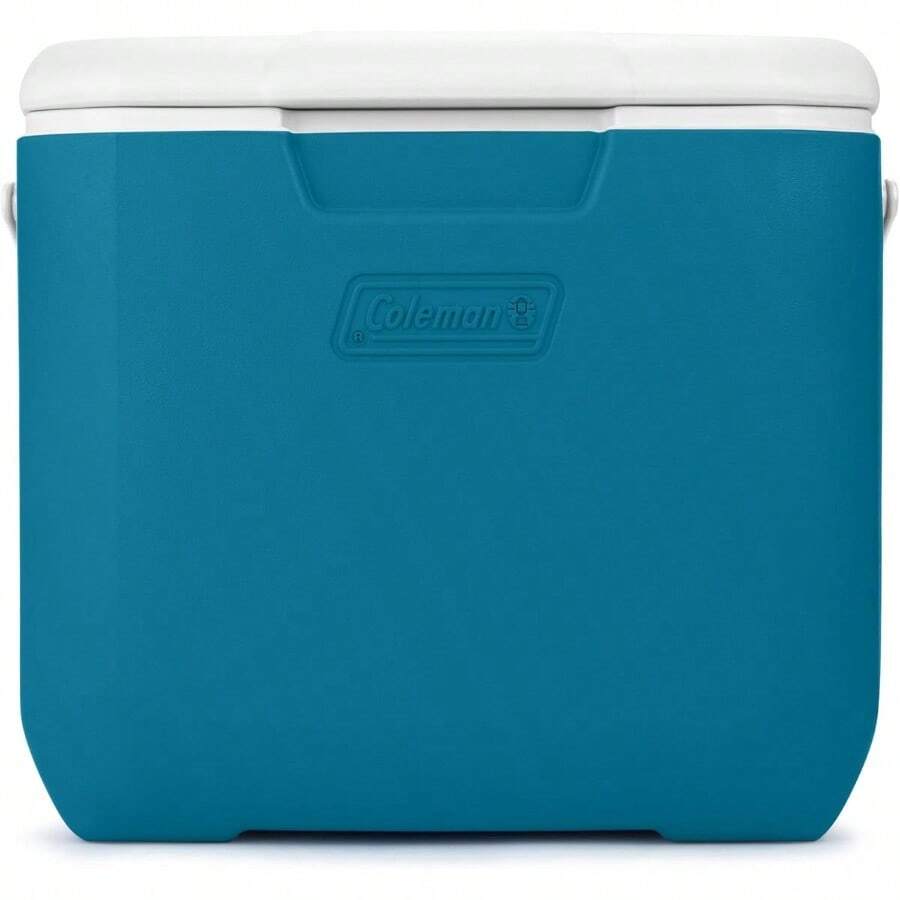 Chiller 30qt Insulated Portable Cooler With Ice Retention And Large Carry Handle Made In USA - Blue-Ocean - View 1