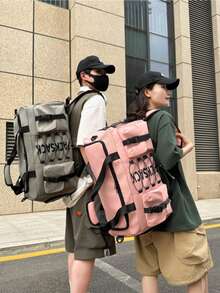 旅行包，行李收纳包，女士时尚背包，旅行收纳包，旅行背包，符合航空标准尺寸，时尚美观，适合度假、旅行、返校、通勤、健身