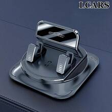 1pc/2pcs LCARS Dashboard Rotary Navigation Phone Holder, Rotation Bracket, Advanced Non-Slip Pad, Universal Car Mount - one-size - View 8