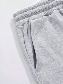 3pcs Men's Solid Color Basic Casual Sweatpants With Pockets, Drawstring Waist, Suitable For Spring, Autumn, Summer Streetwear, Jogging, Travel, Vacation, Outdoor, Commuting, Camping, Ideal Gift For Husband Or Boyfriend - Multicolor - View 9