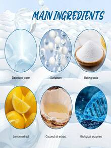 Jue-Fish 260g Biological Enzyme Cleaning Agent, It Can Quickly Remove Stains From Clothes, And Is Also Suitable For Any Fabric Sofa, Carpet, Clothing, Textile Products, Silk, Etc. It Effectively And Thoroughly Cleans Clothing Stains, Emits A Fragrance, And Leaves Clothes Bright And Clean As New.