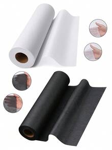 Light Weight Fusible Interfacing For Sewing: White 11.6" X 30yd Iron On Non-Woven Fusible Interfacing Single-Sided Interfacing Fabric For Sewing DIY Craft Quilting - Multicolor - View 7