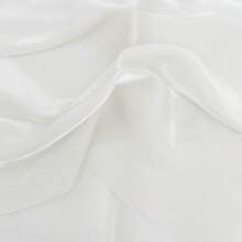 1pc Silky Glaze Crystal Satin Chiffon Fabric