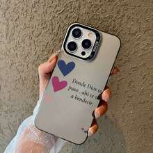 Funda de teléfono 1 Uds Phone16PROMAX/16PLUS/16PRO/16/15PROMAX/15PLUS/15PRO/15/14PROMAX/14PLUS/14PRO/14/13PROMAX/13PRO/13/12PROMAX/12PRO/12/11Promax/11Pro/11/Xsmax Phone - Multicolor 4 Negro - Ver 7