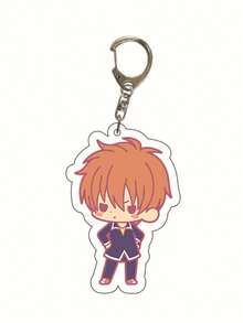 Anime Acrylic Keychain - Comic Fruits Basket Toru Surrounding Cute Same Style Acrylic Keychain Pendant Cartoon Character Pendant, Suitable For Bags And Keys, Perfect For Fans, Cosplay Accessories Car Key Bag Backpack Small Jewelry Key Ring Accessories Creative Student Backpack For School Car Accessories Goth Y2k Christmas Gift Ideas Bag Lanyards With Id Holder Car Accessories Bag Charms Car Accessories Teacher Friend Sister