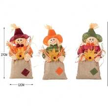 27cm June Scarecrow – Assorted Decoration For The Arraiá! - Multicolor - View 2