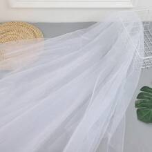 1pc Solid Color Nylon Soft Tulle, Wedding Veil Fabric, Decorative Mesh Fabric For Dresses, Tablecloths - Multicolor - View 35