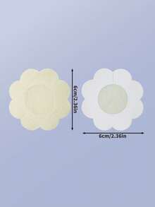 Double-Sided Sticky Bra Adhesive Bust Pad Push Up Bra Inserts, Invisible, Reusable One Second Lift - Brown - View 9