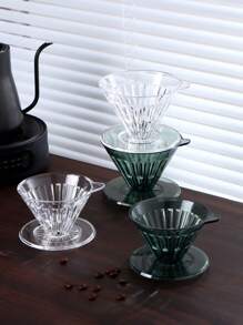 Manual Pour-Over Coffee Filter, Home Drip Filter Cup, V01 & V02 Size Options