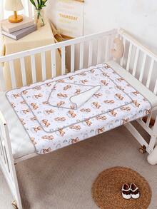 1PC Soft Changing Pad Cover-Unisex Diaper Change Table Sheets For Baby Girls And Boys - Multicolor - View 6