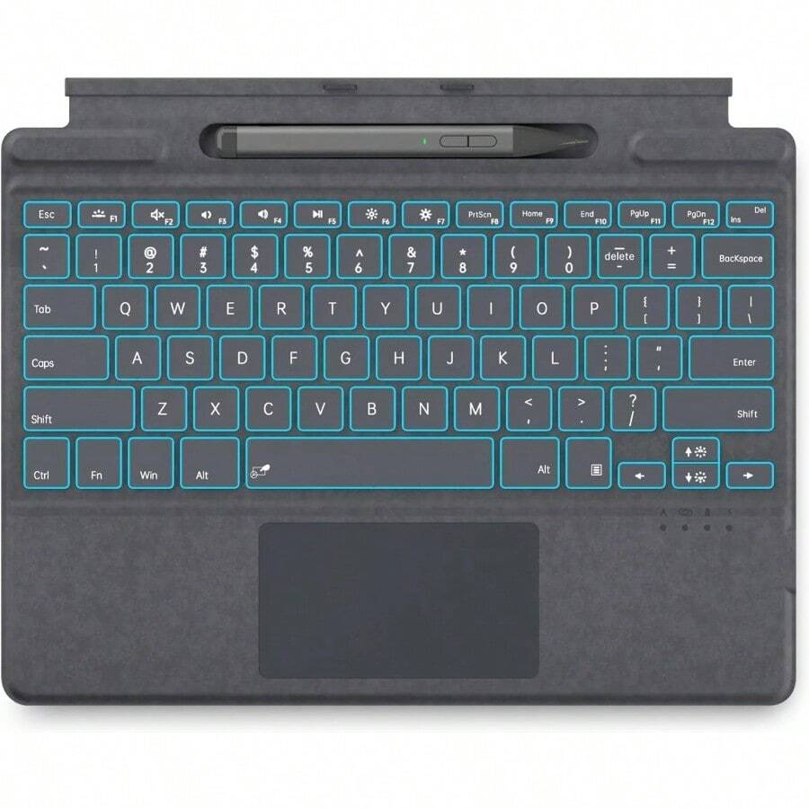 Surface ãã³ä»ã Surface Pro11 Pro10 Pro9 Pro8 ProX ããŒããŒã ã¿ãããã³ä»ã Surface Pro 11 10 9 8 X å¯Ÿå¿ 13 ã€ã³ã ã¿ãããããand 7è²ããã¯ã©ã€ãæèŒ Surface ããŒããŒã USè±èªé
å ç£æ°ãã³ã¹ããã ãã³2åçŽå¯èœ ãµãŒãã§ã¹ ãã³ ã¹ã¿ã€ã©ã¹ä»ã èå 軜é ã°ã¬ãŒ - ã°ã¬ãŒ - ãã§ãã¯ãã 1