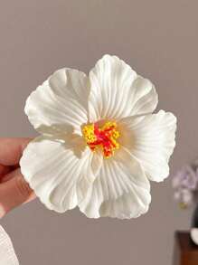 3 pièces, épingles à cheveux élégantes et minimalistes à fleurs d'hibiscus hawaïennes, convenant pour un port quotidien, décontracté, en soirée, pour le travail, les vacances, assorties à la tenue. Accessoires capillaires, pinces à cheveux, pinces barettes