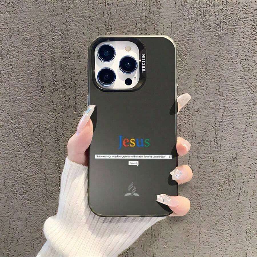 Funda de teléfono 1 Uds Phone16PROMAX/16PLUS/16PRO/16/15PROMAX/15PLUS/15PRO/15/14PROMAX/14PLUS/14PRO/14/13PROMAX/13PRO/13/12PROMAX/12PRO/12/11Promax/11Pro/11/Xsmax Phone - Multicolor 6 Negro - Ver 1