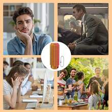 Little Ouchies Pain Fidget , Fidget Toys For Adults & Teens, 3D Printed Keychain 1pc Spiky Grippie Stim Keychain, Office Workers Gifts For Men (Colours And Details Are Random) - Multicolor - View 8