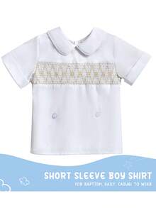 New Summer Two-Piece Suit For Boys And Girls, Casual Breathable Tops And Elastic Shorts, Suitable For Children Aged 0-5 Years Old, Suitable For And Home In Summer