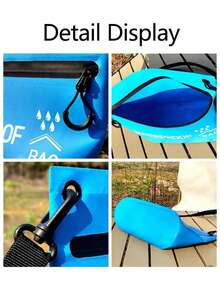 1 件防水干燥袋、旅行手提包、洗漱袋、化妆品收纳袋、小型盥洗袋，适合游泳漂流皮划艇河流徒步旅行漂浮划船、海滩度假、旅行必备（四种颜色可供选择） - 彩色 - 查看 10