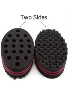 1 件椭圆形双面魔法理发海绵刷扭发,海绵发型工具,带小孔,用于扭发,魔法海绵刷,非洲发型,卷曲和卷发,适合波浪发型,短发和长发,护发配件(小孔)适合家庭和旅行使用,家庭沙龙发型设计,返校,旅行,女士发饰,刷子,发刷,边缘刷,刷头发,发梳,梳头发,顺发刷,球刷,迷你发刷,发刷套装,木梳,梳子,光滑后刷,发刷,边缘刷,刷头发,发梳,发刷套装,梳头发,迷你发刷,顺发刷,美发产品,美发工具,美发用品,护发,卷发刷,理发师,理发配件,美发设备,旅行必需品,旅行必需品,发型,美发 - 彩色 - 查看 5