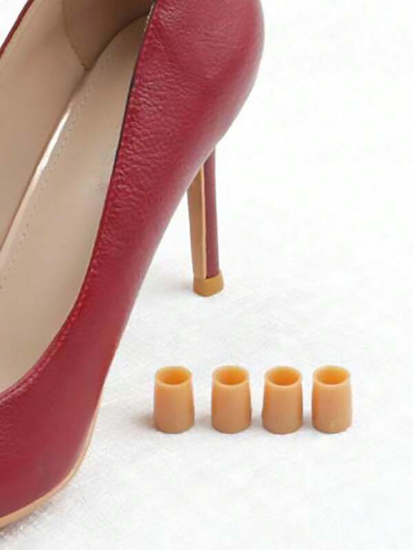 1/2/3/5 Pairs High Heel Silicone Protectors, Anti-Wear Pads, High Heel Cushions, Round Heel Replacement Accessories