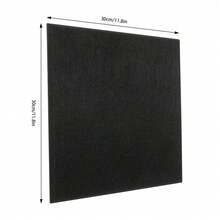 YUNRUX 18-Piece Soundproofing Acoustic Panels, High-Density Sound Absorbing Wall Tiles - A - 查看 2