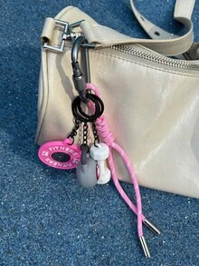 1 móc khóa chủ đề thể dục, móc khóa dây thừng thủ công nhiều màu sắc, mặt dây chuyền túi xách thời trang mới, móc khóa hình tạ, trang trí treo ba lô, thích hợp cho trường học, xe hơi và các dịp khác, phong cách Gothic/Y2K dễ thương, có dây đeo đựng thẻ ID, có thể làm quà tặng phụ kiện xe hơi, quà tặng cho giáo viên, bạn bè, chị em gái, mẹ, bố, quà tốt nghiệp và quà cho giáo viên. - Nhiều màu - Xem 7