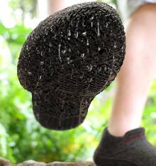 BULLIANT Men Slipper Socks,Grip Socks Hiking Shoes Barefoot Shoes Outdoor Walking Exercises - 灰色混色/玫瑰紅6254 - 查看 7