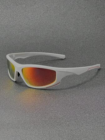 1pc Casual Solid Color Fashion Glasses, Fashion Styles For Men, Multiple Color Options