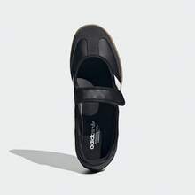 Adidas Originals Zapatillas de lona de caña baja tipo casual Samba Jane W, estilo # JQ6445, unisex - Negro - Ver 4
