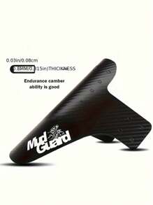 1 Protetor de Lama de Bicicleta de Fibra de Carbono Ultraleve - Protetor de Roda Dianteira/Traseira de Bicicleta de Montanha Durável, com Cinta de Instalação, Disponível nas Cores Preto, Branco, Laranja e Azul, Adequado para Acessórios de Bicicleta de Estrada e de Montanha, Fácil de Instalar, Decoração de Bicicleta na Moda | Protetor de Lama Leve, Acessórios de Bicicleta de Montanha