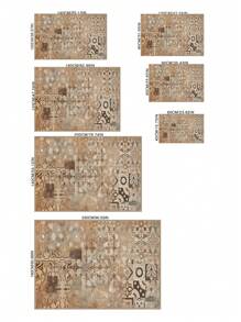 1 pièce Tapis motif de vignes et fleurs de conte de fées, convient pour tapis décoratif, décoration de chambre, petit tapis, tapis, décoration pour la maison, tapis de salon, petit tapis de salon, tapis de chambre, décoration de maison de salon, tapis d'extérieur, tapis lavable