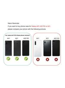 1 pieza Funda de teléfono antideslizante de TPU con cojín de aire y patrón de margaritas en forma de corazón compatible con Apple 16/15/14/13/12/11 Pro Max, apta para la serie