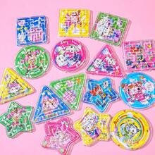 1/5/10/15/20/40pcs Mini Random Color Maze Puzzle, Beginner Portable Cartoon Maze Ball Set, Stress Relief Toy, Suitable As Gift, Birthday Gift, Christmas Toy, Gift Box Filler, Stocking Stuffer (Style Sent Randomly) - Multicolor - View 2