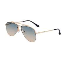 1 Pair Aviator Fashion Glasses, New Retro Street Casual Elegant Style, Unisex UV Protection Driving Outdoor Fashion Glasses