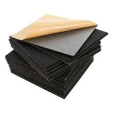 YUNRUX 18-Piece Soundproofing Acoustic Panels, High-Density Sound Absorbing Wall Tiles - A - 查看 8