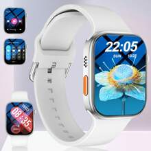 Smartwatch, Wireless Call/Dial, Multi-Sport Mode, Incoming Call Alert & Rejection, Short Message Alert, Message Alert View, Customized Wallpaper, Compatible With IOS/Andriod
