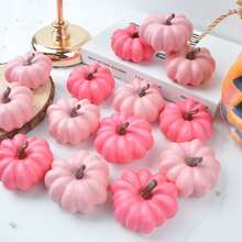 1 Stück / 8 Stück / 16 Stück Halloween DIY Simulation Kürbis Schaumstoff Fake Kürbis Dekoration, Herbst Kürbis Set Thanksgiving Kürbis Dekoration Herbst Künstlicher Kürbis Realistischer Schaumstoff Kürbis