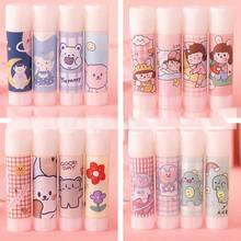 1 件随机 #卡通儿童高粘度坚固手工 DIY 固体胶水，适合学校毕业季、校园派对小礼物、学校用品、校园书籍书写修正文具、返校季、万圣节礼物 - 彩色 - 查看 2