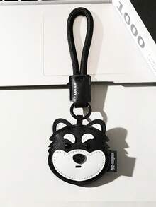 皮革猫狗吊坠、雪纳瑞、牧羊犬包包吊饰钥匙扣、哈士奇皮革汽车钥匙扣、狗背包吊饰、皮革狗吊坠、包包吊饰、可爱动物吊饰、小猫咪吊饰、小猫咪包包吊饰 - 彩色 - 查看 7