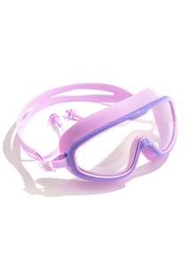 3 件套游泳镜 - 游泳眼镜，防雾，防紫外线，广角视野，适合女性、男性、成人、海滩必需品、海滩配件、泳池浮板