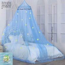 Baby Infant Toddler Bed Dome Cots Mosquito Netting Hanging Bed Net Mosquito Bar Frame Palace-Style Crib Bedding Set (Pink Mosquito Netting Only, Without Stand) - Mosquito - View 13