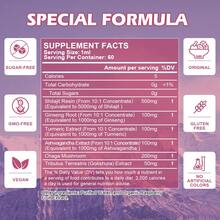 B BEWORTHS Elikadur Shilajit Himalayan Organic Drops - 30ml Dropper Bottle With 85+ Trace Minerals (Selenium, Copper, Manganese) | Supports Antioxidant Health, Cell Well-Being & Vitality | For Adults - 60ml - 查看 8