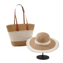 Women Tote Bags - 帽子卡其白 - 查看 7