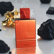 Amber Oud Exclusif Sport Extrait De Parfum Spray For Unisex, 2.0 Ounce - Arabian Perfume For Women And Men - Long Lasting Arabic Perfume - Vanilla And Woody Fragrance - Eau De Parfum - 2 Oz - 紅色 - 查看 2