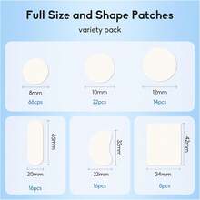 380pcs Assorted Size Acne Pimple Patch, Meeting All Your Needs, Back To School Makeup Tool, Leisure Items