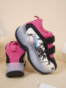 4-Wheel Heelys Girls Roller Shoes, Kids Rollerskates New Spring Autumn - Hot Pink - View 3