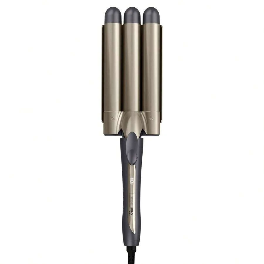 INFINITIPRO By  3 Barrel Curling Iron, Hair Waver, Create Beachy Waves, Long-Lasting Waves For Use On Medium To Long Hair - Multicolor - View 1